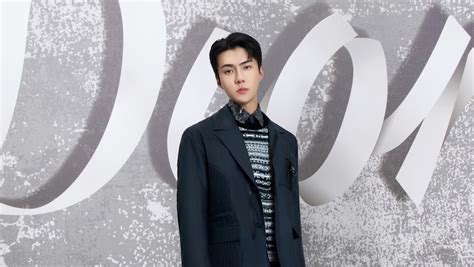 sehun brand ambassador dior|Dior show in seoul.